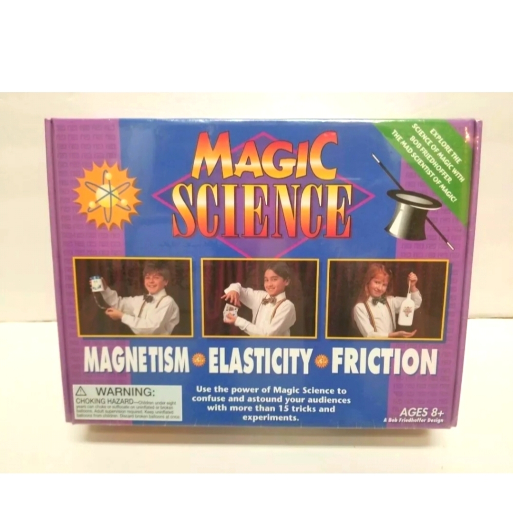 Nwt! Educational Design Magic Science Magnetism Elasticity And Friction Kit